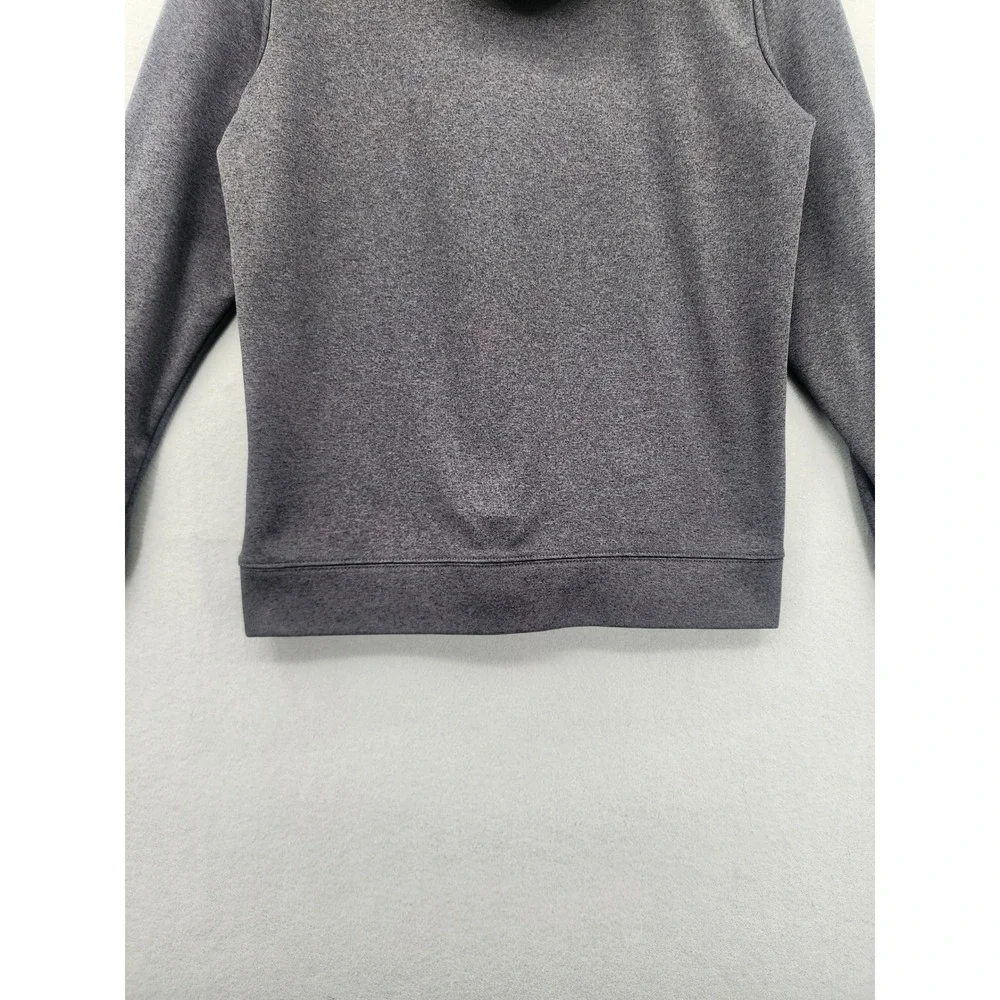 The North Face Mens Hoodie Gray Graphic Logo Pullover Sweatshirt Medium Gorpcore